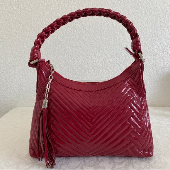 Cole Haan Handbags - Cole haan red quilted Laury hobo bag